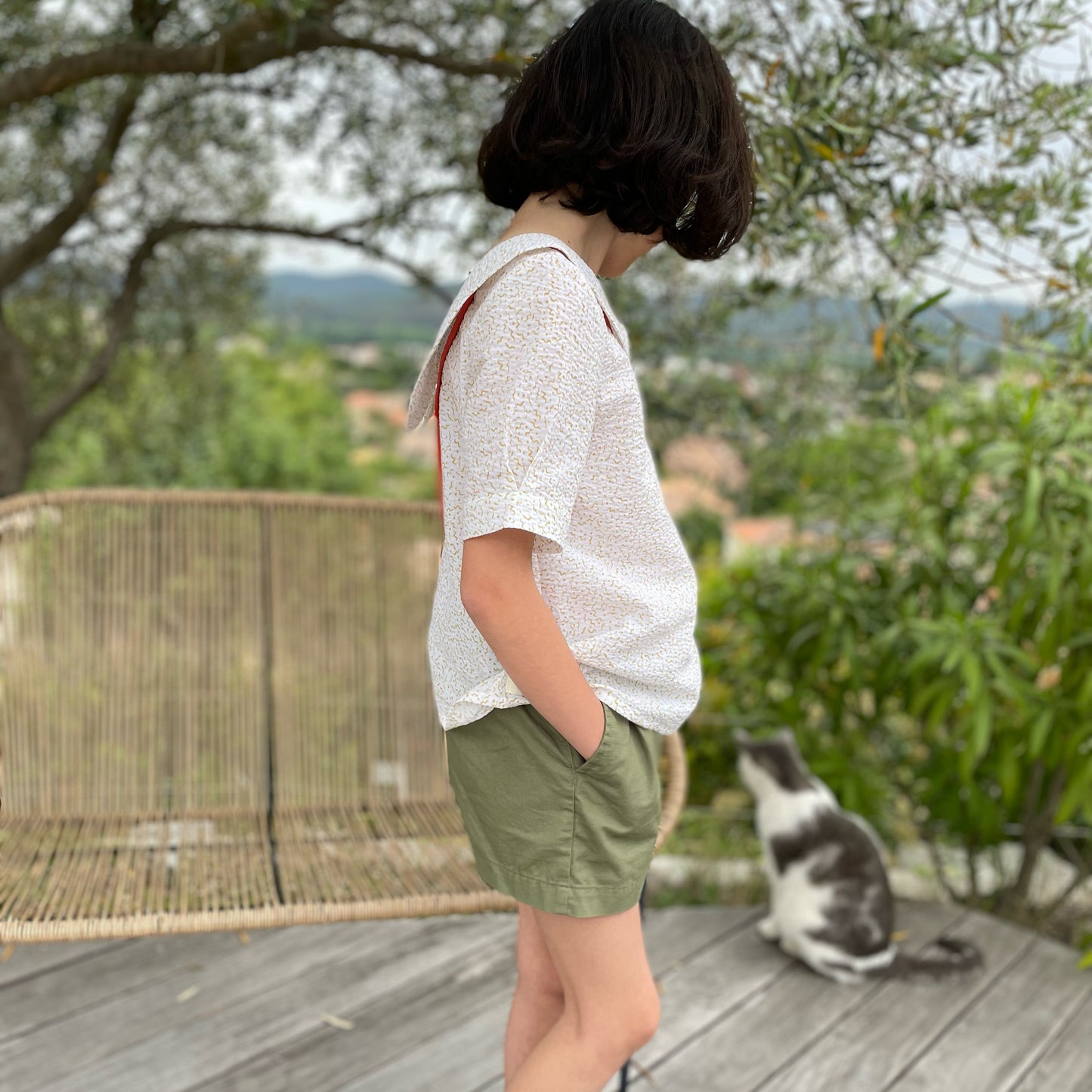 Blouse/Chemisier/Robe Cho Enfant 4-14 ans (Patron de couture PDF)