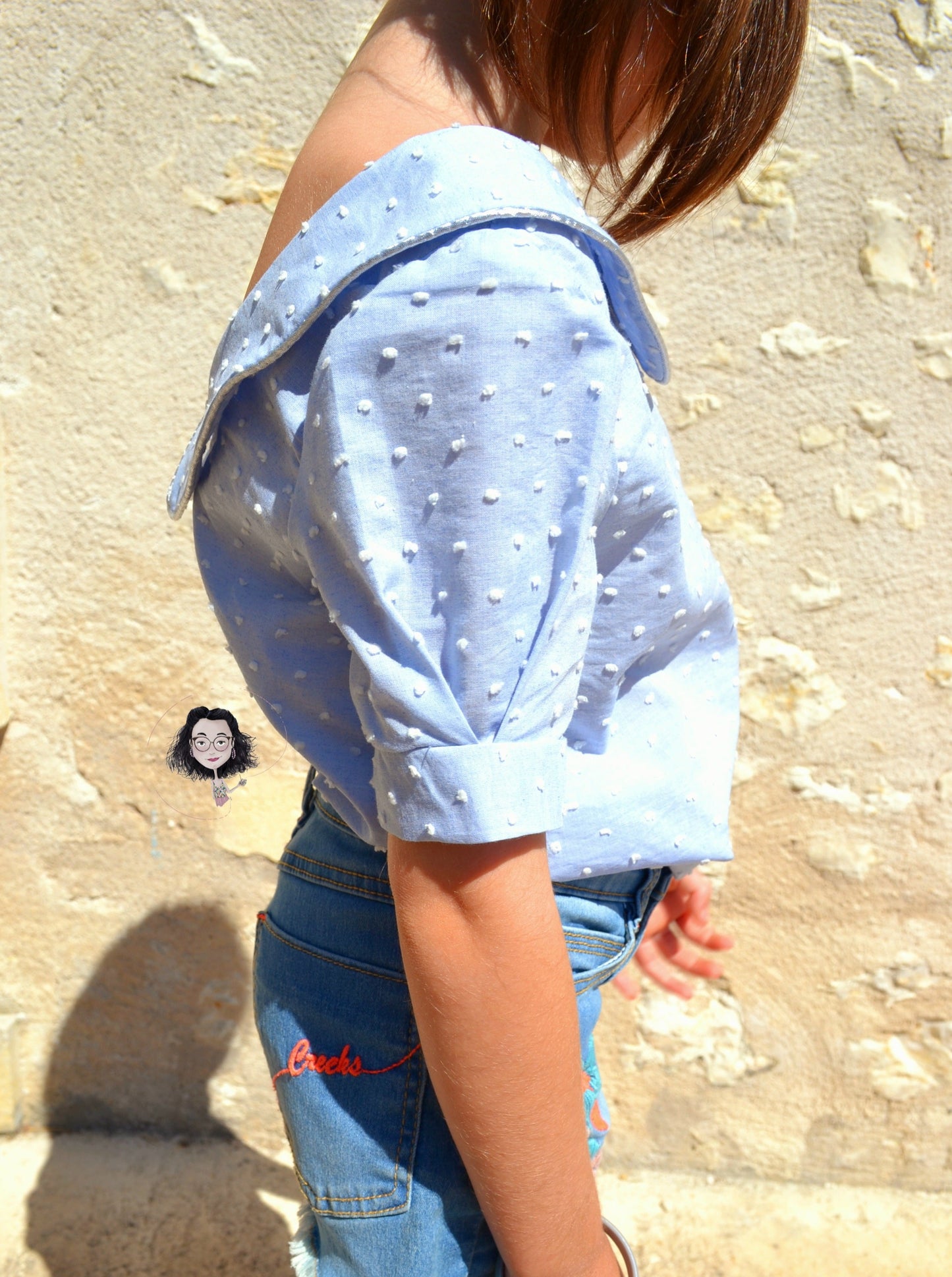 Blouse/Chemisier/Robe Cho Enfant 4-14 ans (Patron de couture PDF)