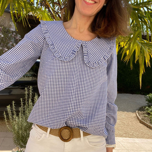 Blouse/robe Cho DUO Femme & Enfant (Patron de couture PDF)