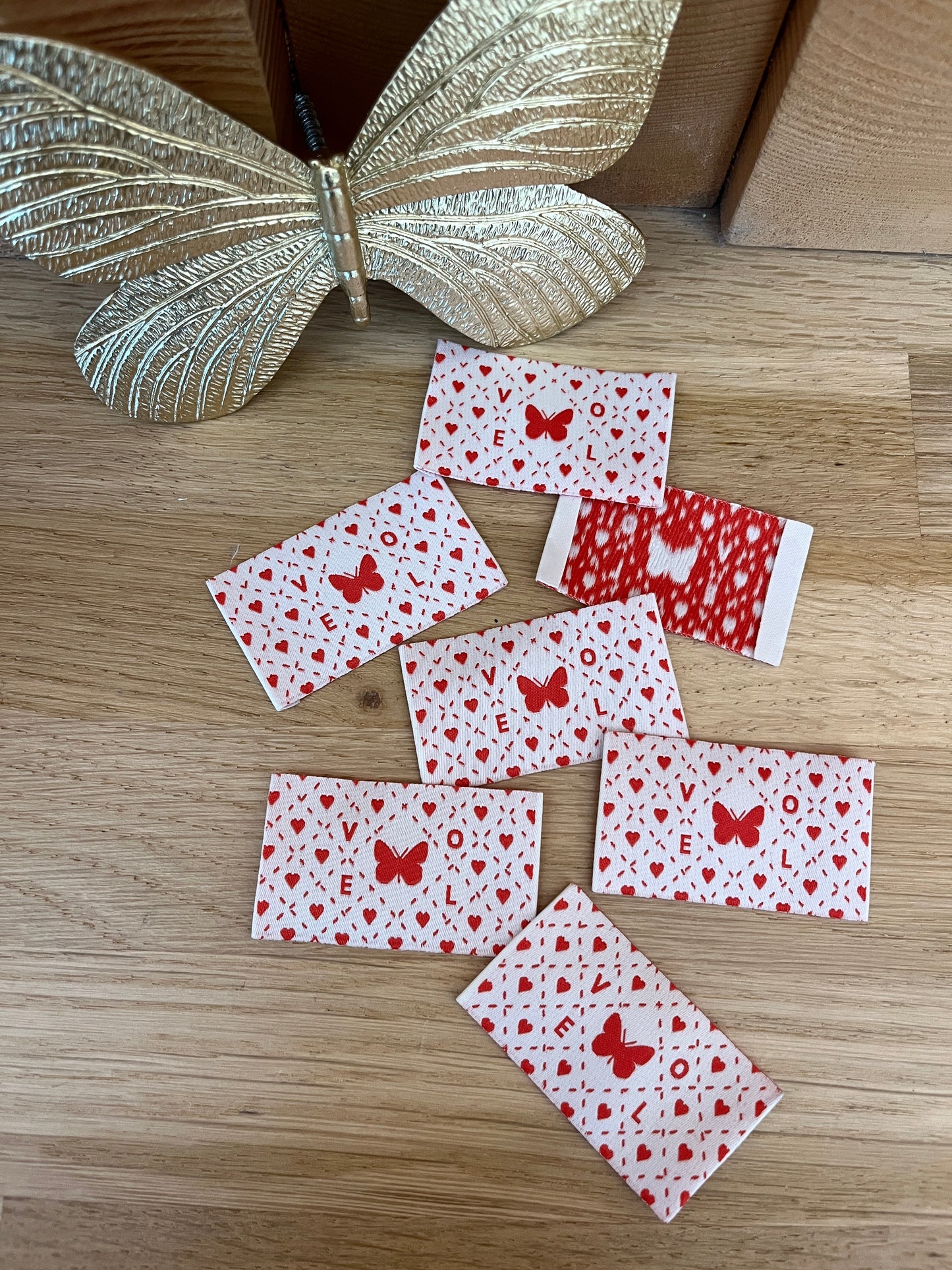 Étiquettes tissées "VOLE"