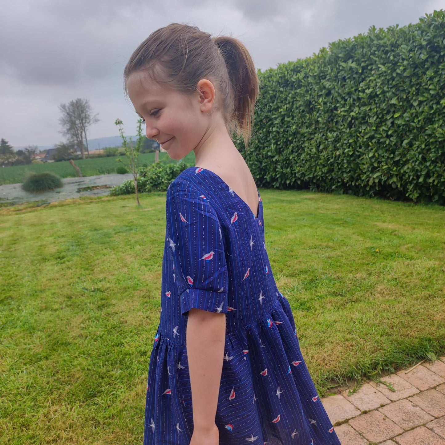Blouse/Chemisier/Robe Cho Enfant 4-14 ans (Patron de couture PDF)