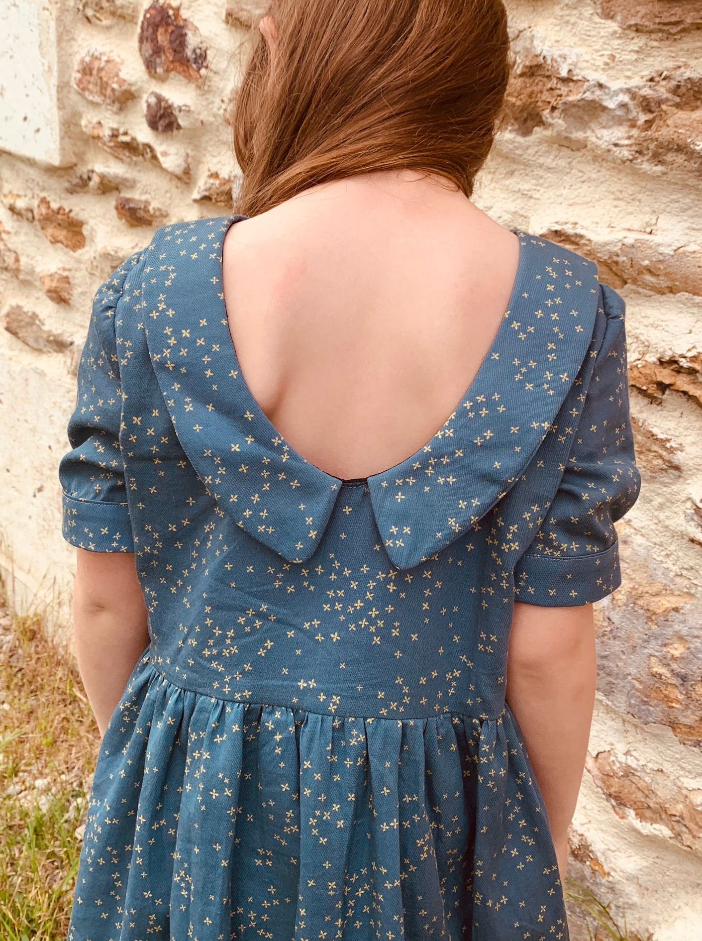 Blouse/Chemisier/Robe Cho Enfant 4-14 ans (Patron de couture PDF)