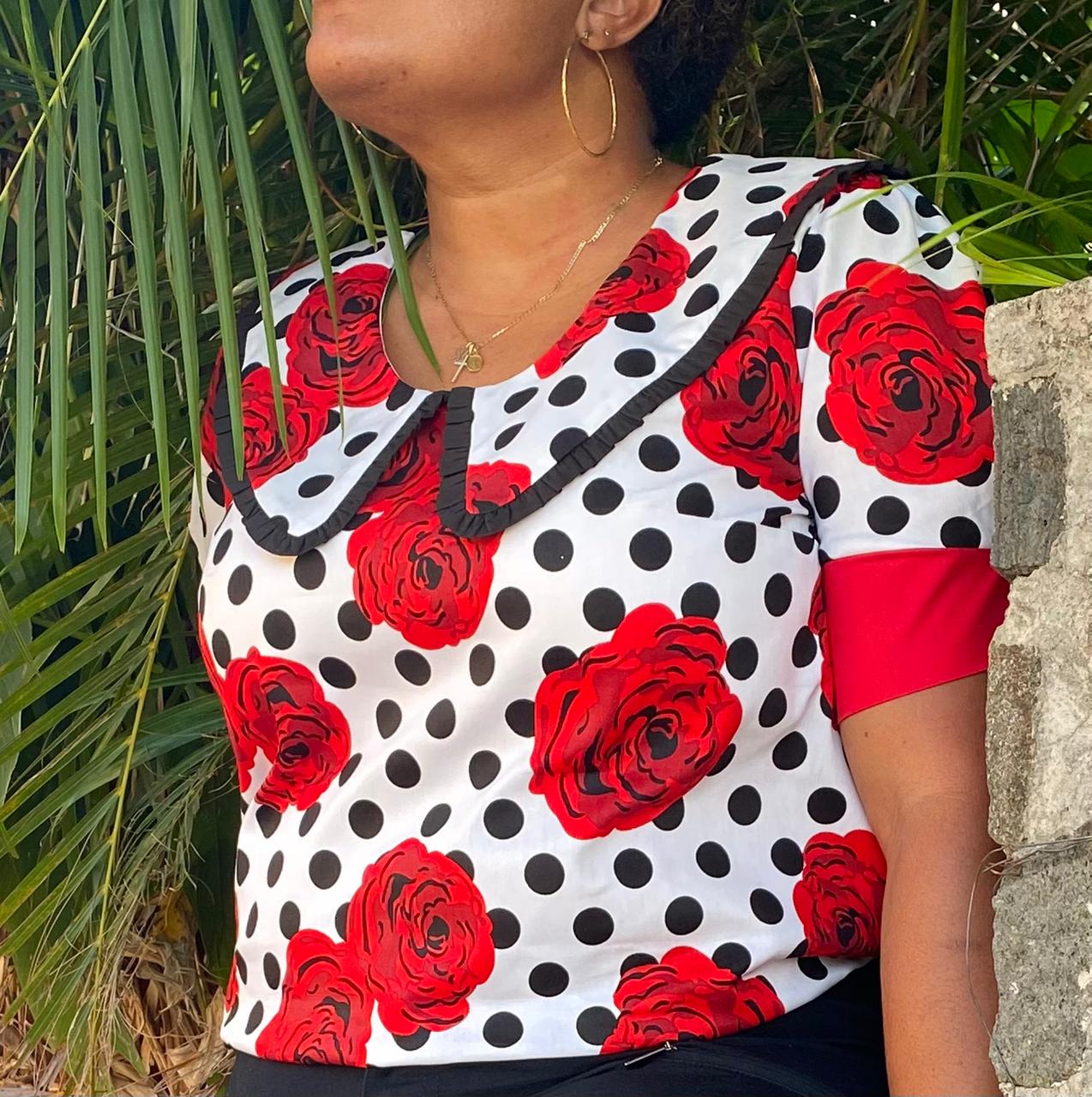 Blouse/robe Cho Femme 34-50 (Patron de couture PDF)