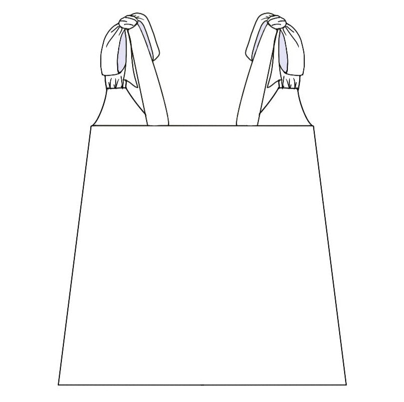 Top Emmelina coton brodé