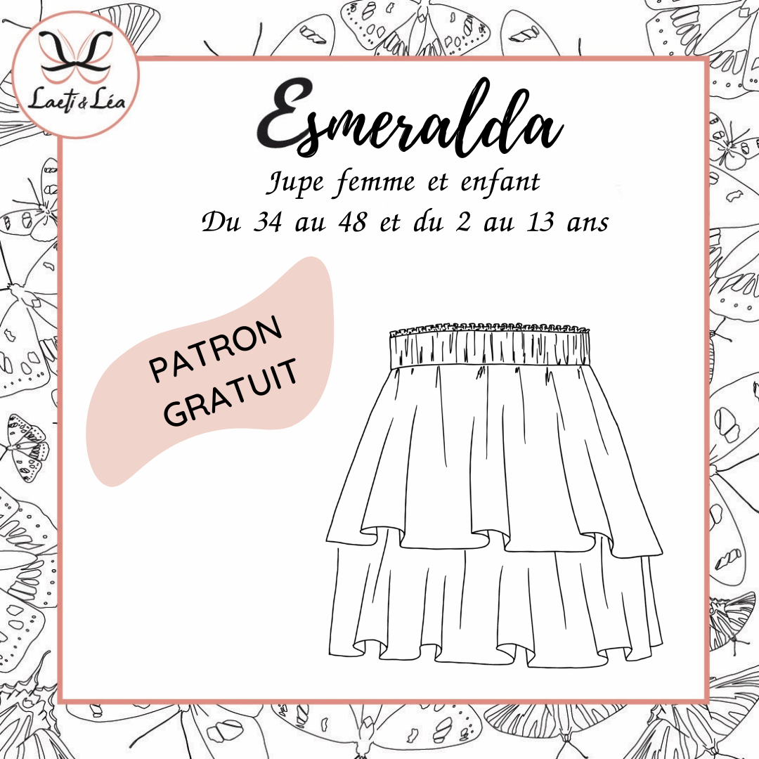 Jupe Courte Patron Jupe à Volants Fillette Coudre Jupe à Volant