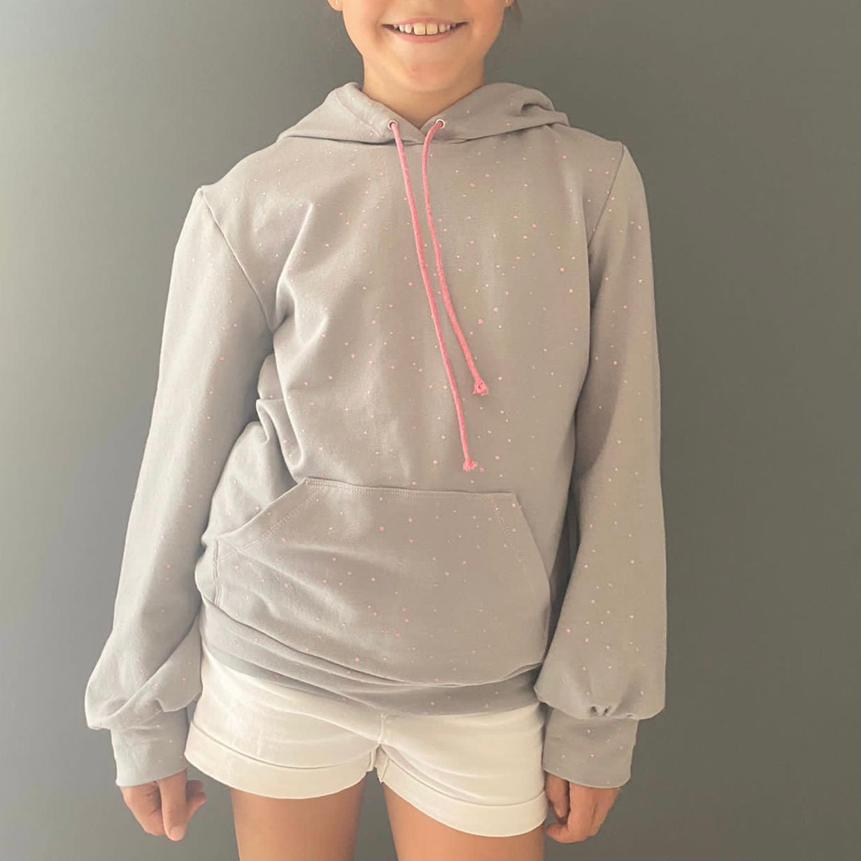 Sweat-shirt à capuche en coton pour garçons et filles, couleur unie, avec fermeture éclair, décontracté, manteau simplifié, automne hiver 2024 1501 Sweat-shirt à capuche en coton pour garçons et filles, couleur unie, avec fermeture éclair, décontracté, manteau simplifié, automne hiver 2024 1501