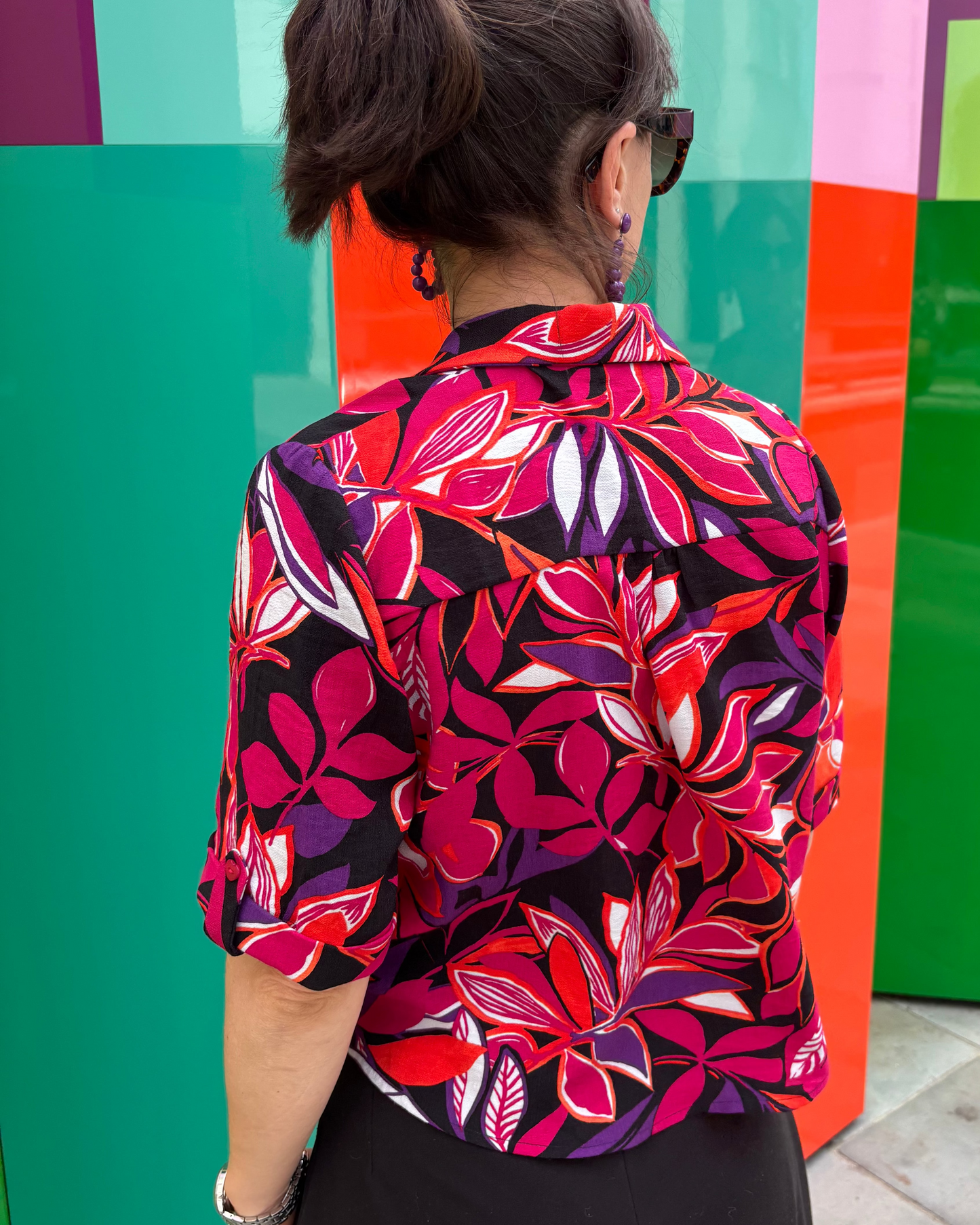 Manches du chemisier Silène Femme 32-52 (Patron de couture PDF)