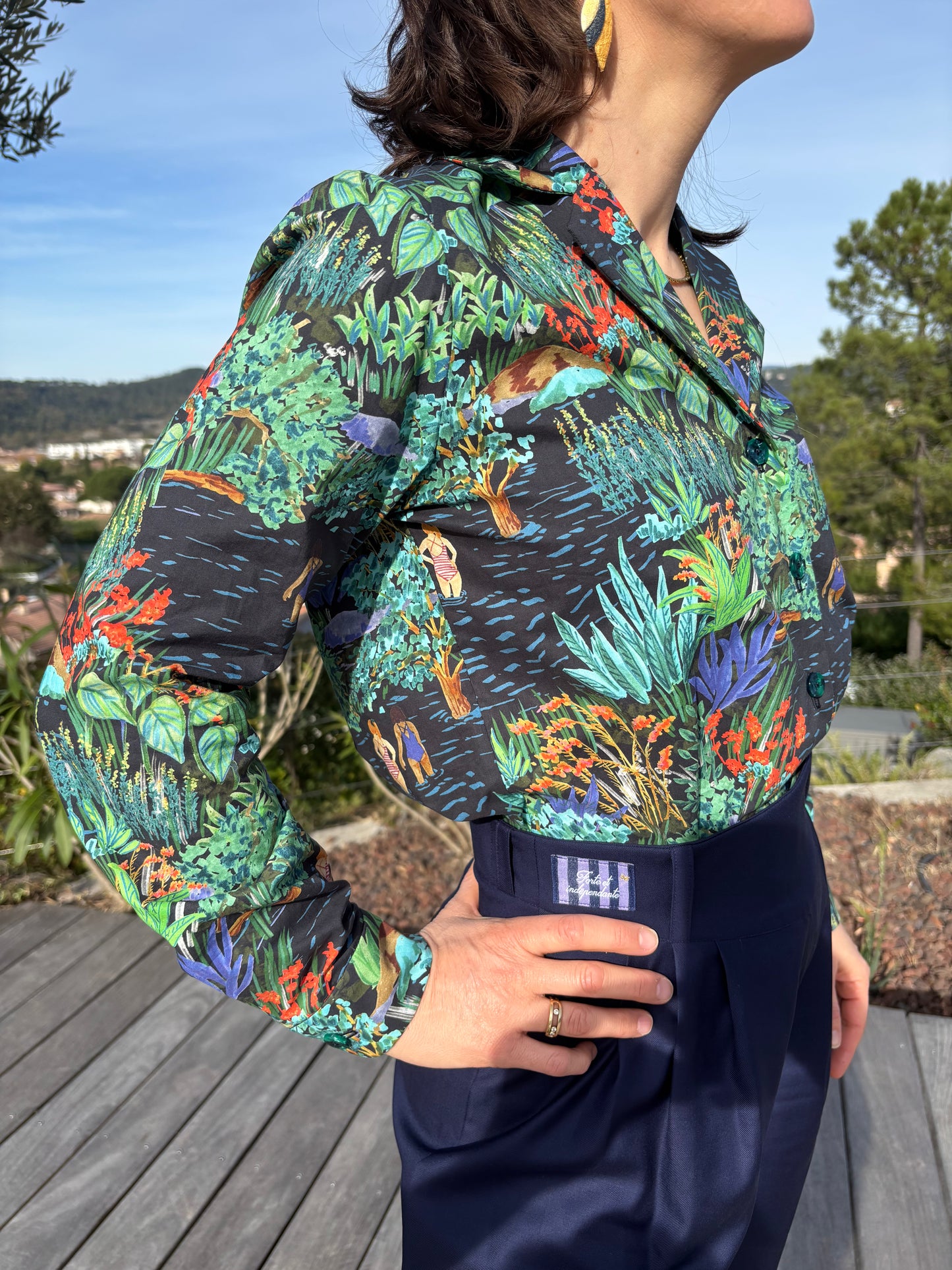 Manches de la Chemise Lucine Femme 32-52 (Patron de couture PDF)