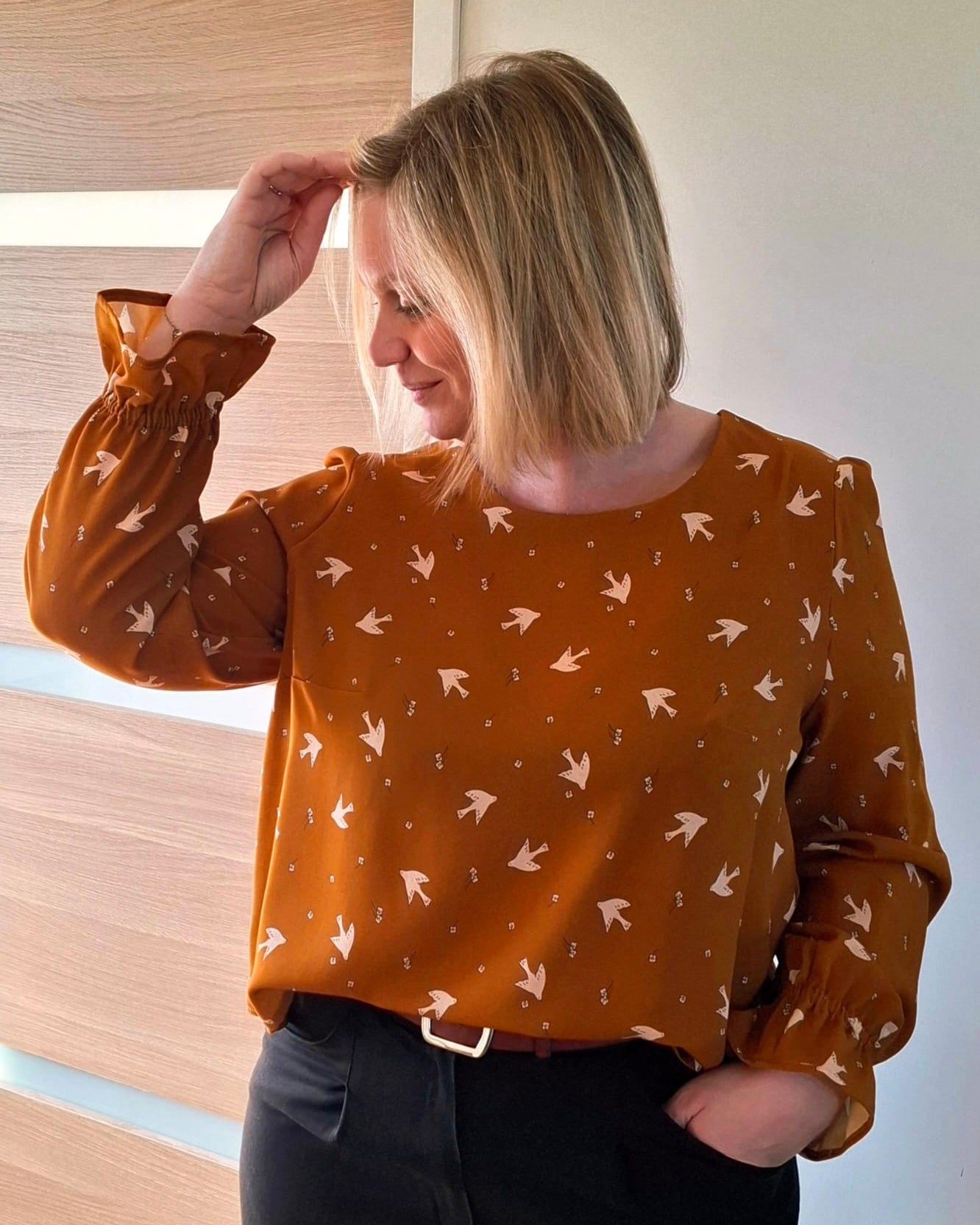 Blouse / Robe Azurée Femme 32-52 (Patron de couture PDF)