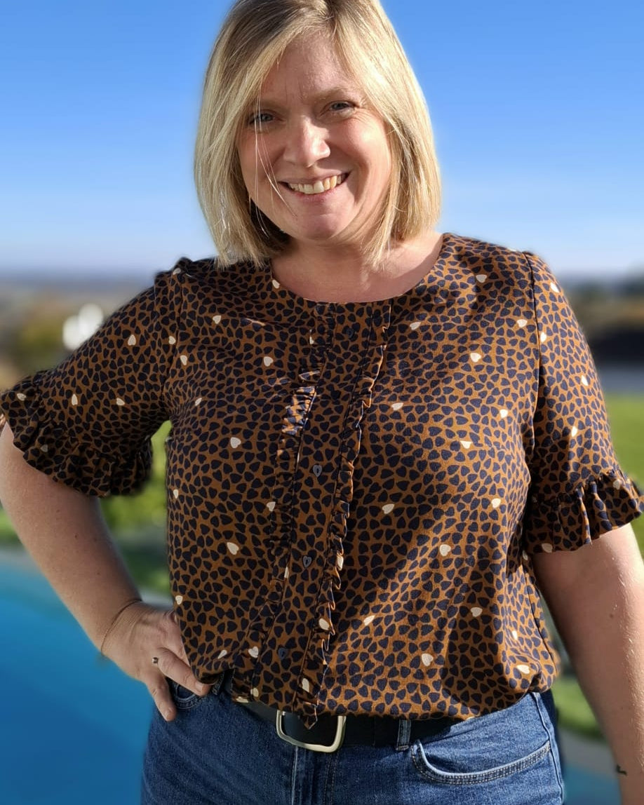 Blouse / Robe Azurée Femme 32-52 (Patron de couture PDF)