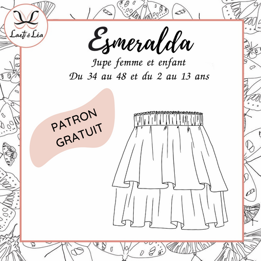 Jupe Esméralda Femme & Enfant (Patron de couture PDF)
